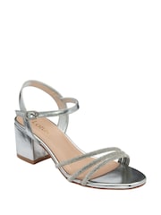 Lotus Silver Heeled Occasion Sandals - Image 1 of 4
