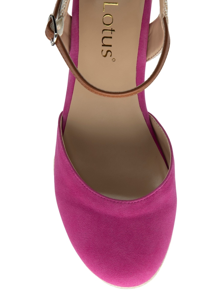 Lotus Pink Espadrilles Shoes - Image 4 of 4