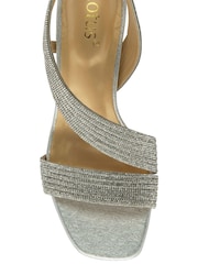 Lotus Silver Occasion Sandals - Image 4 of 4