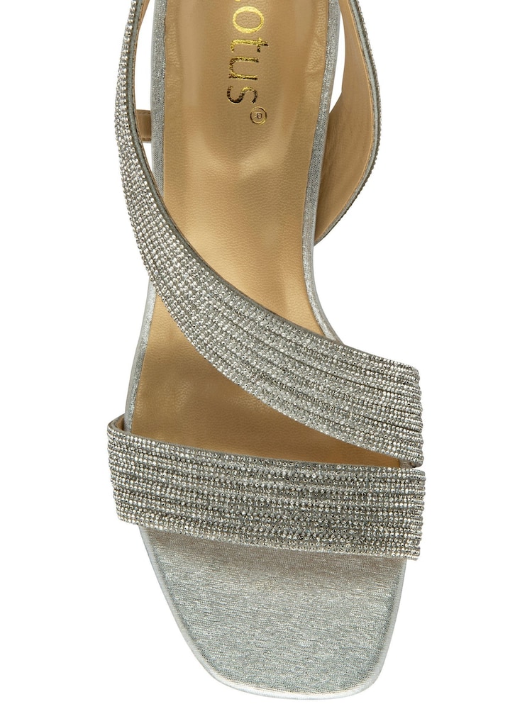 Lotus Silver Occasion Sandals - Image 4 of 4 Lotus Silver Occasion Sandals - Image 4 of 4