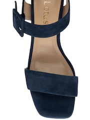 Lotus Blue Heeled Sandals - Image 4 of 4