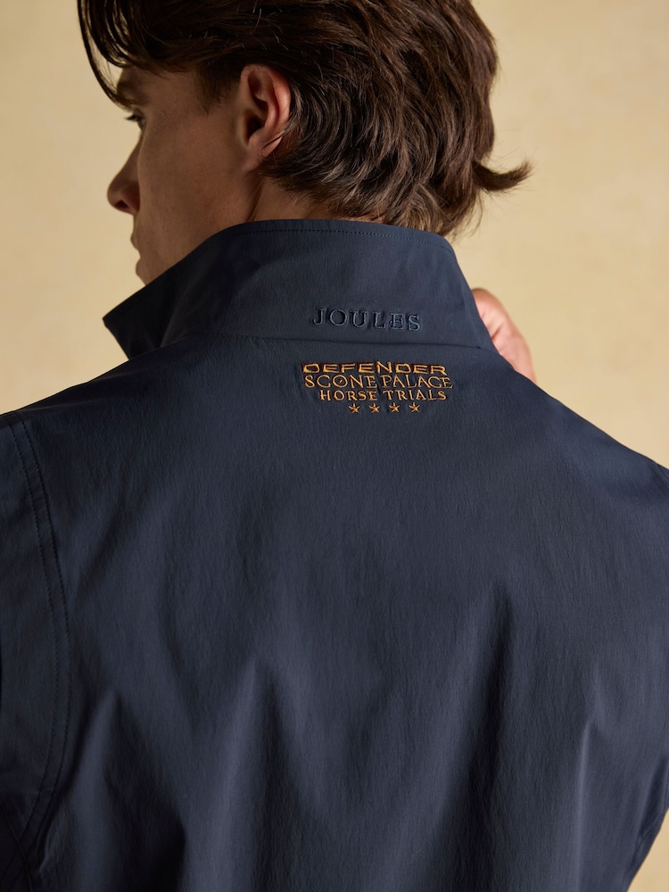 Joules Official Burghley Navy Gilet - Image 8 of 8