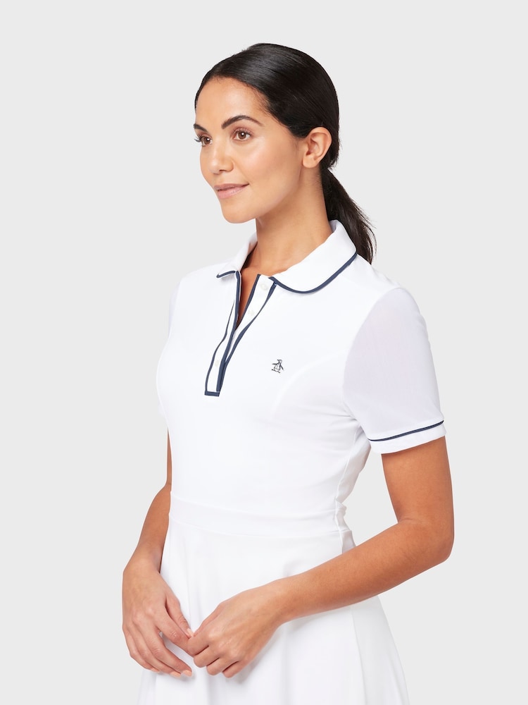 Original Penguin Golf Veronica White Dress - Image 3 of 6