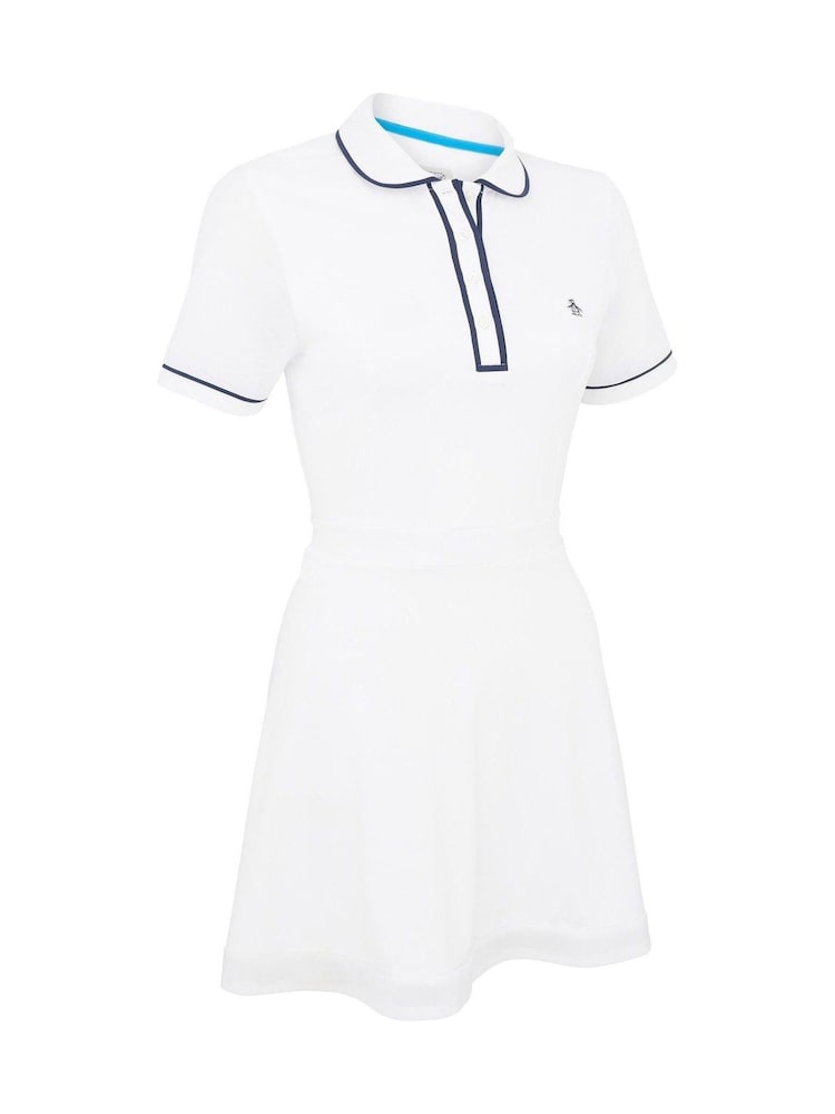 Original Penguin Golf Veronica White Dress - Image 5 of 6