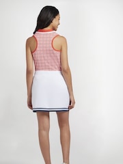 Original Penguin Golf Essential Colourblock 16” White Skirt - Image 2 of 4