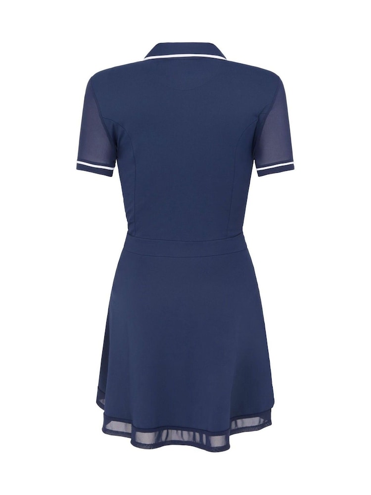 Original Penguin Golf Blue Veronica Dress - Image 6 of 6