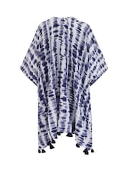 Pour Moi White Woven Tassel Kimono Cover-Up - Image 4 of 4