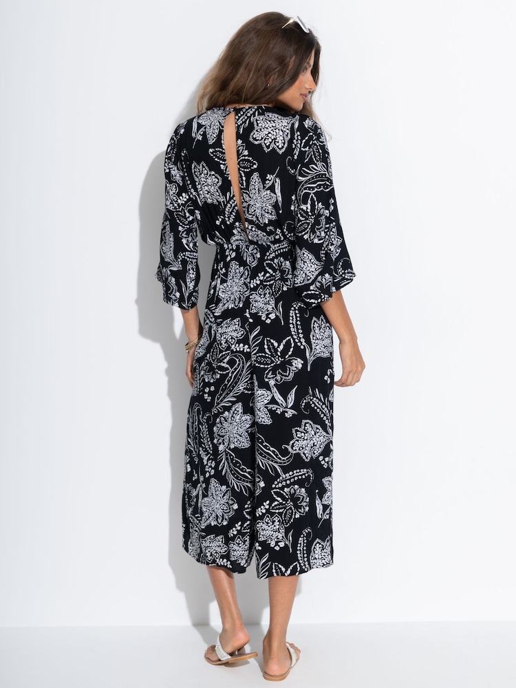 Pour Moi Crinkle O Ring Woven Beach Jumpsuit - Imagen 2 de 4 Pour Moi Crinkle O Ring Woven Beach Jumpsuit - Imagen 2 de 4