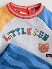 Bright Little Cub Baby Sweat Top and Joggers Set (0mths-2yrs) - Image 8 of 15