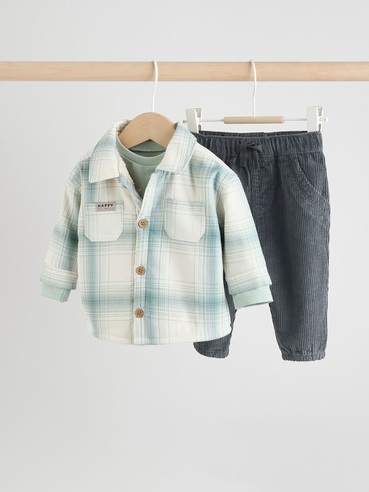 Minerals - Baby-Shacket-Top und Hose, 3-teiliges Set (0M.–2J.) - Bild 1 von 14 Minerals - Baby-Shacket-Top und Hose, 3-teiliges Set (0M.–2J.) - Bild 1 von 14