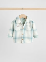 Minerals Baby Shacket Top and Trousers 3 Piece Set (0mths-2yrs) - Image 7 of 14