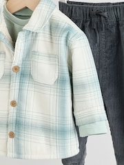Minerals Baby Shacket Top and Trousers 3 Piece Set (0mths-2yrs) - Image 9 of 14