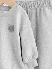 Grey Bear Baby Sweatshirt and Joggers Set (0mths-2yrs) - Image 7 of 12