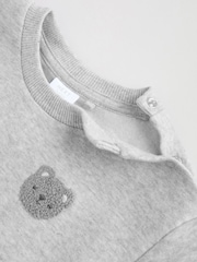Grey Bear Baby Sweatshirt and Joggers Set (0mths-2yrs) - Image 9 of 12