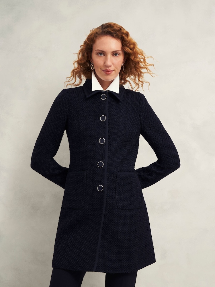 Casaco de tweed Hobbs Elaine - Imagem 1 de 4
