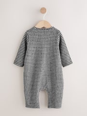 Black White Check Baby Romper (0mths-2yrs) - Image 5 of 11