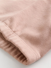 Neutral Checkerboard Baby Fleece Top and Joggers Set (0mths-2yrs) - Image 14 of 15