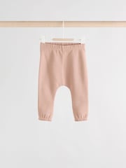 Neutral Checkerboard Baby Fleece Top and Joggers Set (0mths-2yrs) - Image 4 of 15