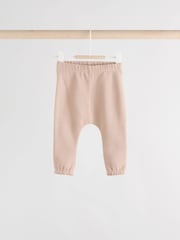 Neutral Checkerboard Baby Fleece Top and Joggers Set (0mths-2yrs) - Image 5 of 15