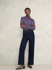 Hobbs Purple Kirsty Shirt - Image 3 of 4