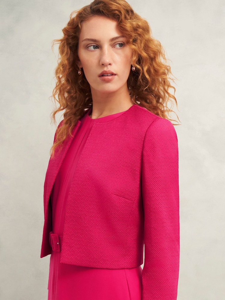 Buy Hobbs Pink Elize Jacket from the Next UK online shop