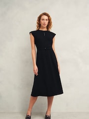 Hobbs Black Meera Dress - Image 1 of 4