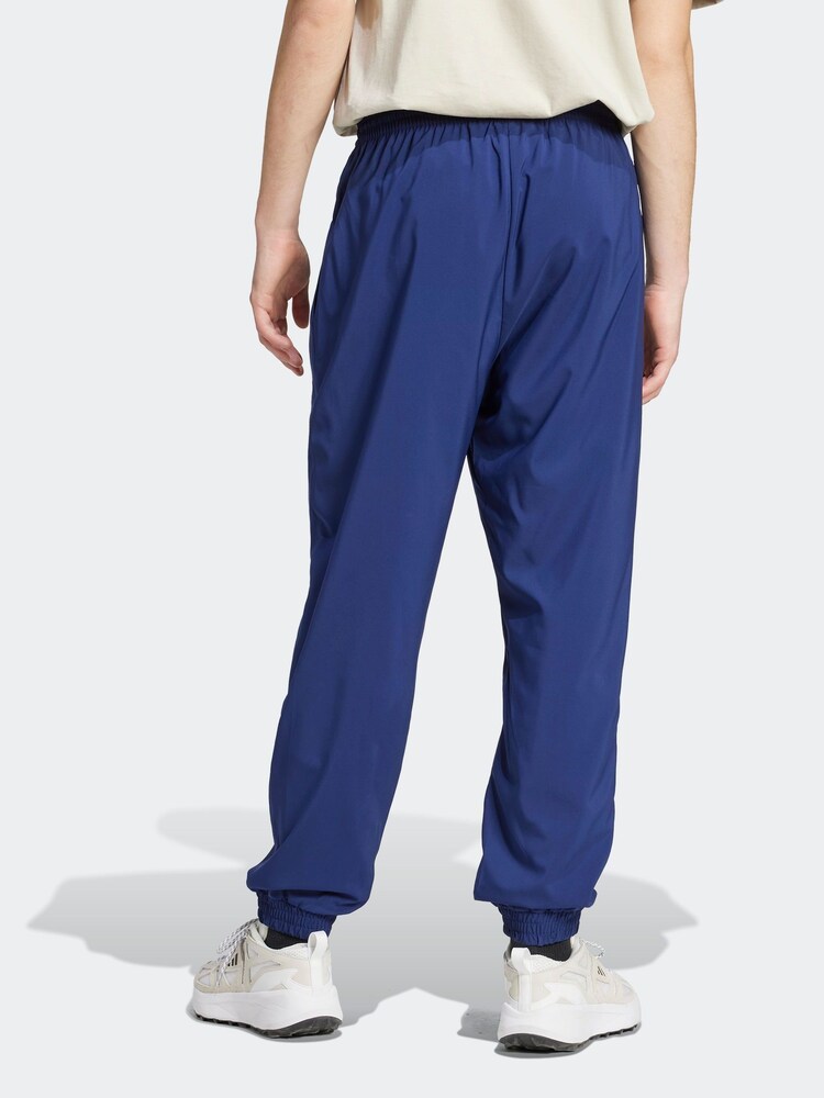adidas Blue Essentials Small Logo Stanford Joggers - Image 2 of 6