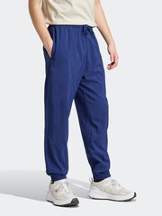 adidas Blue Essentials Small Logo Stanford Joggers - Image 3 of 6