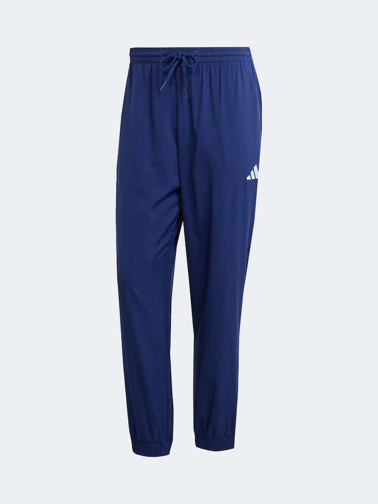 adidas Blue Essentials Small Logo Stanford Joggers - Image 6 of 6 adidas Blue Essentials Small Logo Stanford Joggers - Image 6 of 6