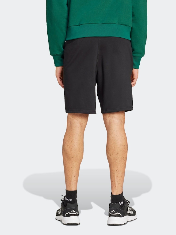adidas Black ALL SZN Fleece Shorts - Image 2 of 7