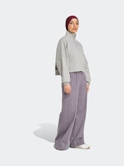 adidas Originals Grey Essentials 100% Cotton Sweatshirt - Image 3 of 6