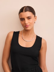 Black Scoop Neck Vest - Image 5 of 8
