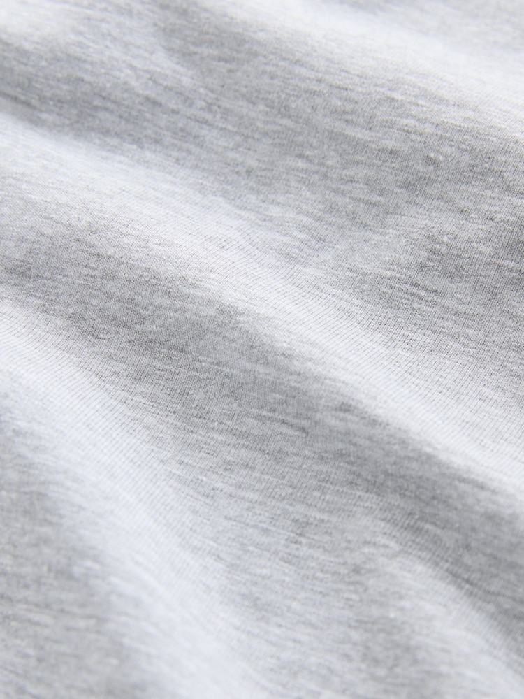 Grey Marl Scoop Neck Vest - Image 7 of 7