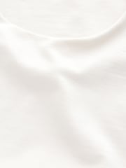 Ecru White Scoop Neck Vest - Image 7 of 8