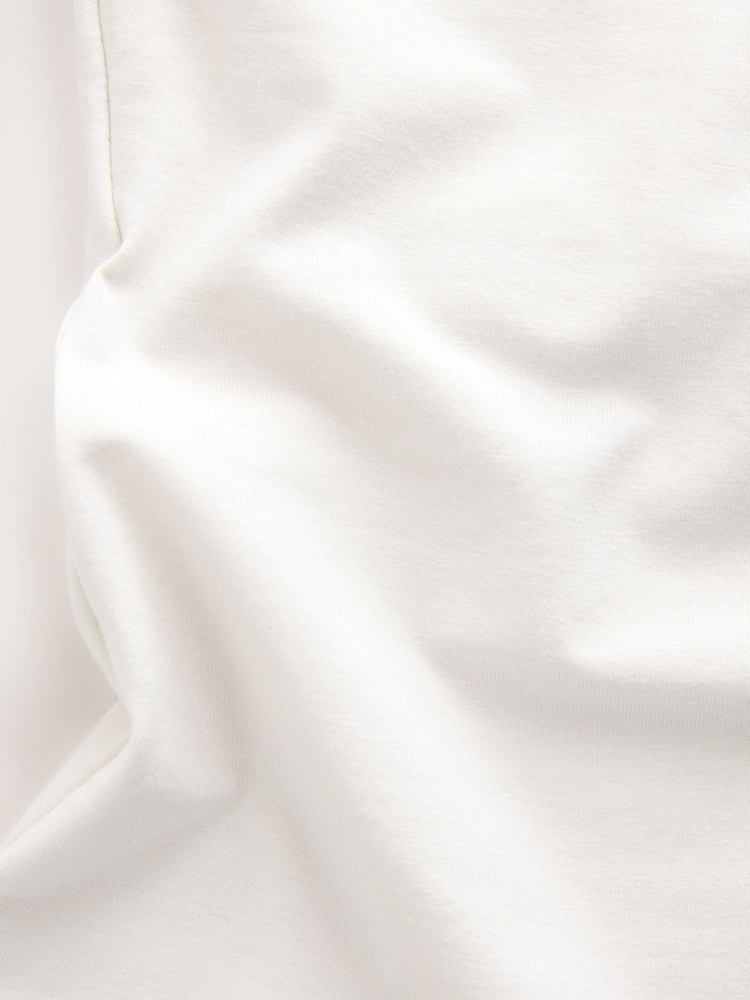 Ecru White Scoop Neck Vest - Image 8 of 8