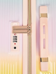 Dune London Pink Olivia 67cm Medium Suitcase - Image 9 of 9