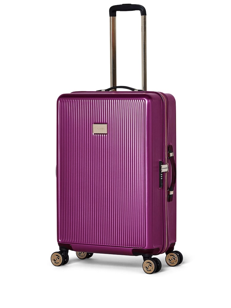 Dune London Purple Medium Olivia 67cm Suitcase - Image 1 of 9