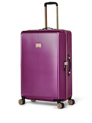 Dune London Purple Olivia 77cm Large Suitcase - Image 1 of 9