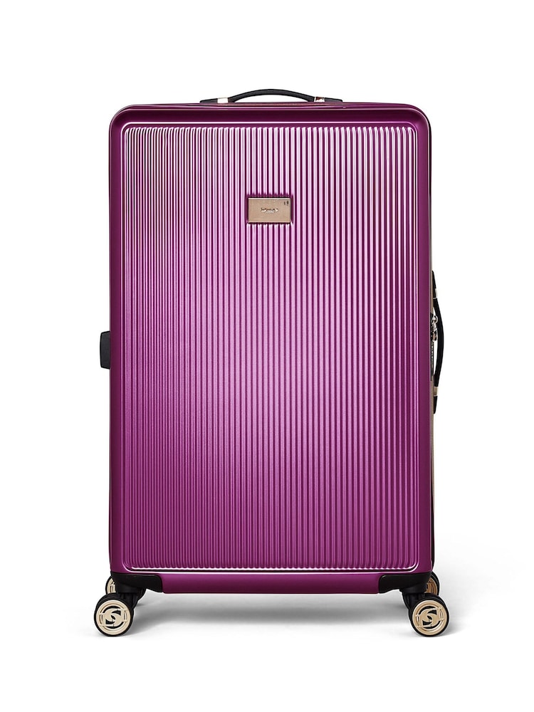 Dune London Purple Olivia 77cm Large Suitcase - Image 2 of 9