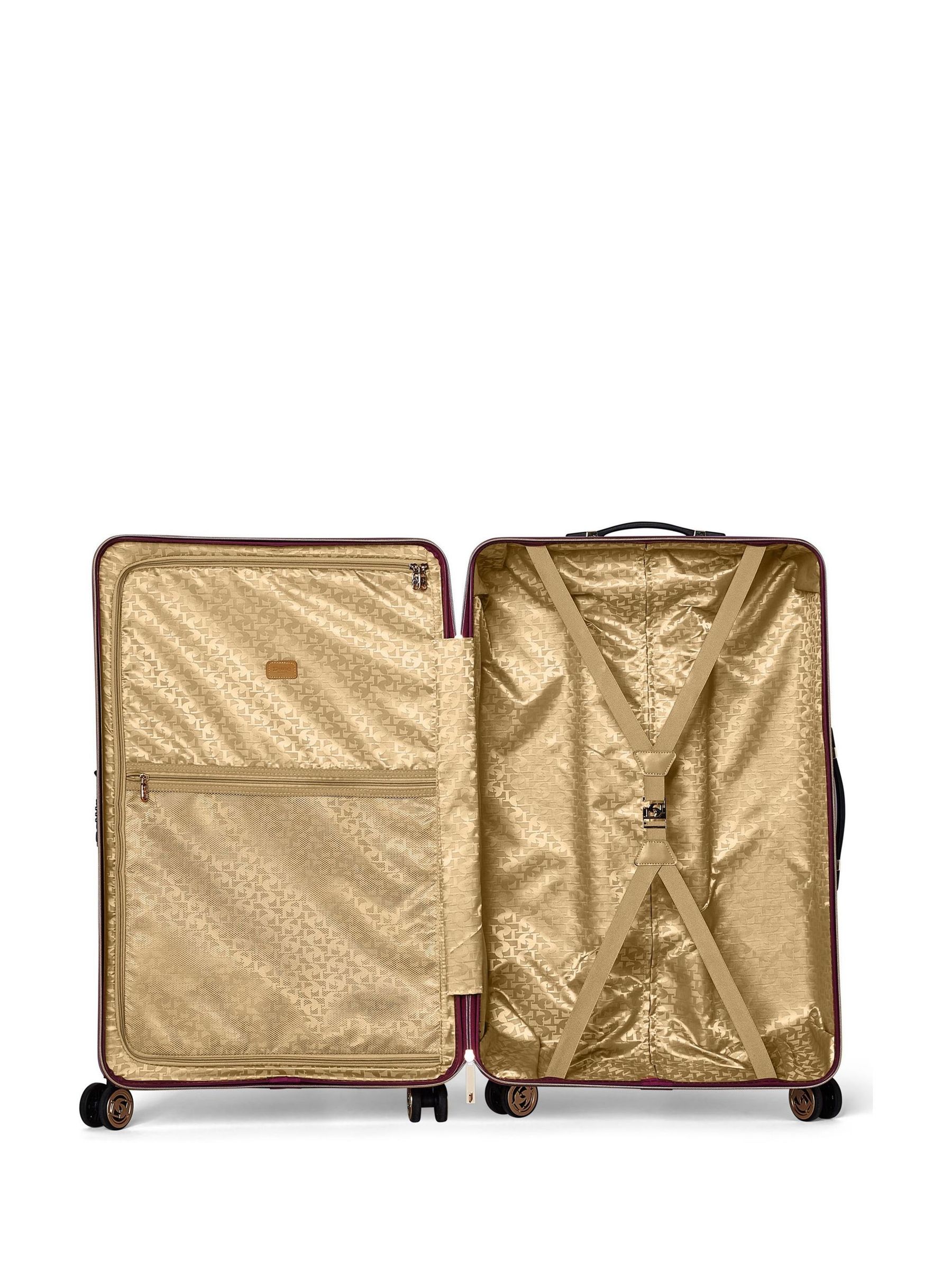 Buy Dune London Purple Olivia 77cm Large Suitcase from Next USA
