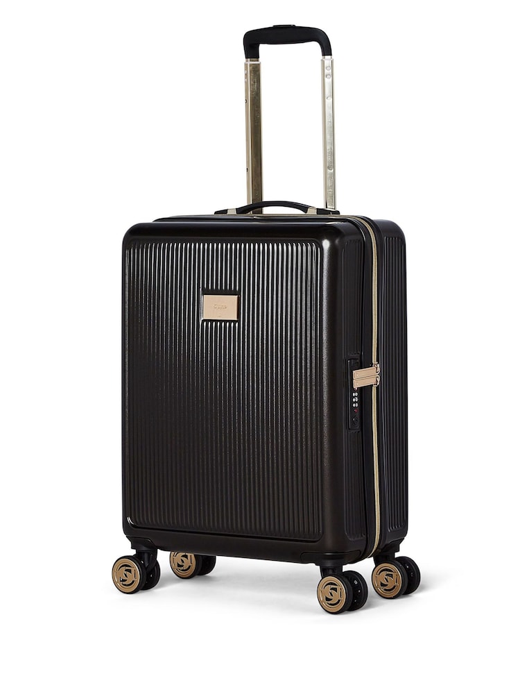 Dune London Black Olivia 55cm Cabin Suitcase - Image 1 of 9