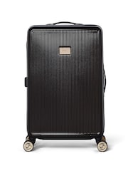 Dune London Black Olivia 67cm Medium Suitcase - Image 2 of 9