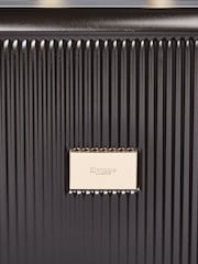 Dune London Black Olivia 67cm Medium Suitcase - Image 4 of 9