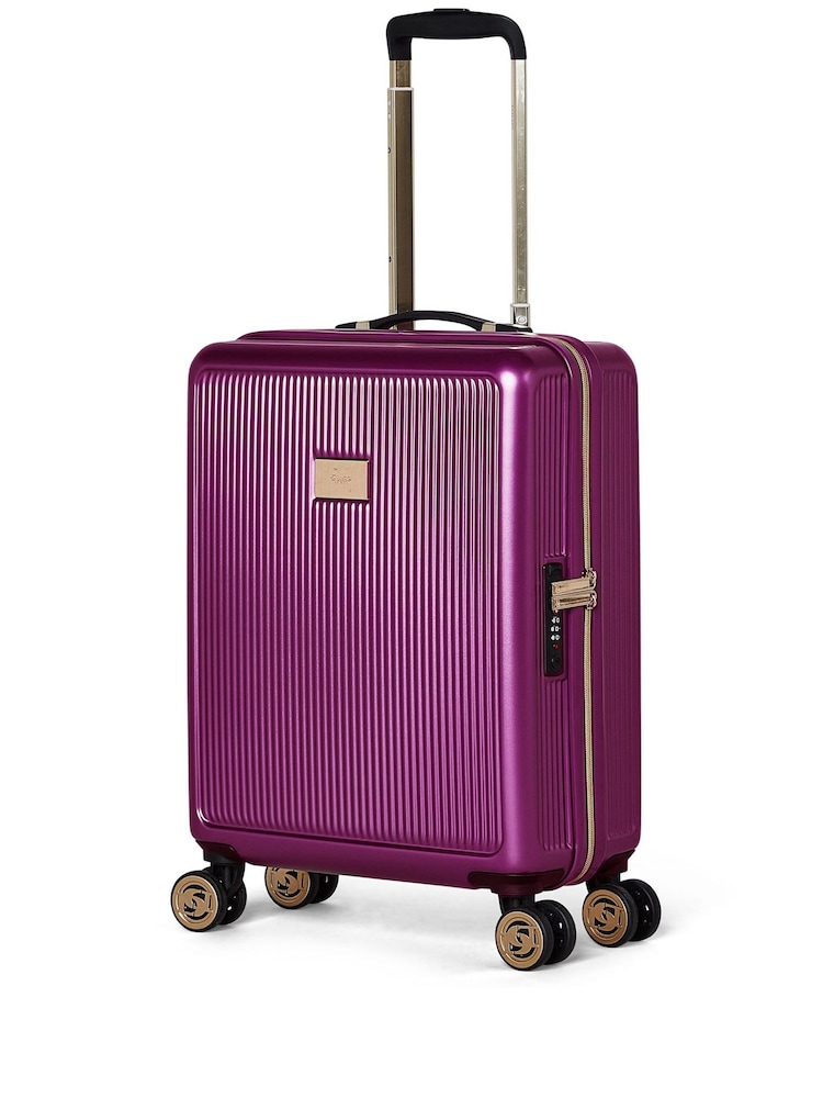 Dune London Purple Olivia 55cm Cabin Suitcase - Image 1 of 9
