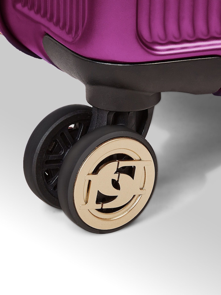 Dune London Purple Olivia 55cm Cabin Suitcase - Image 7 of 9