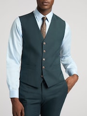 Antique Rogue Blue Bay Plain Waistcoats - Image 1 of 2
