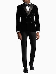 Antique Rogue Black Velvet Double Jacket - Image 2 of 5