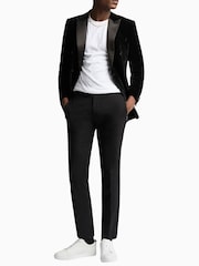 Antique Rogue Black Velvet Double Jacket - Image 4 of 5
