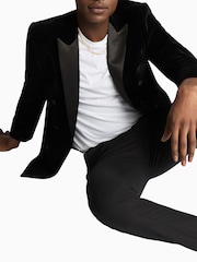 Antique Rogue Black Velvet Double Jacket - Image 5 of 5