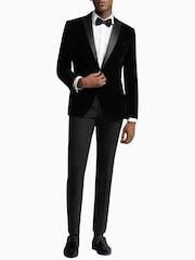 Antique Rogue Black Velvet Jacket - Image 2 of 5